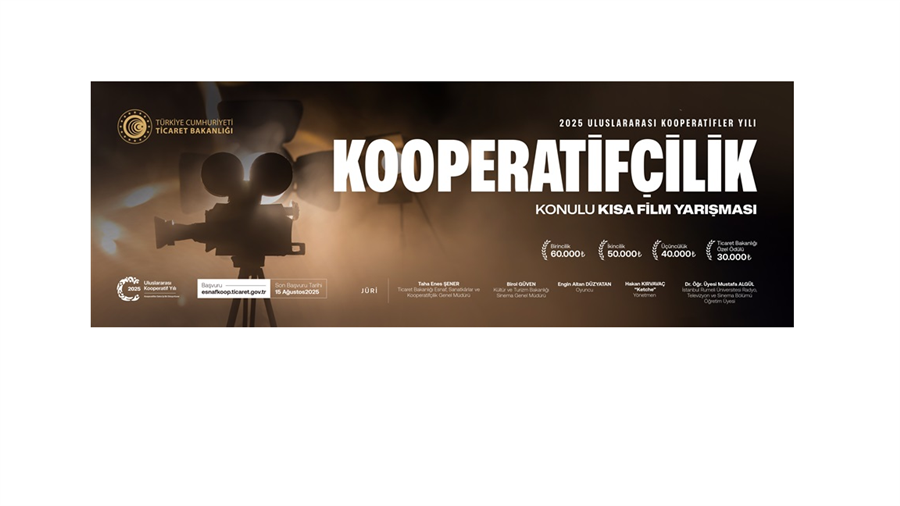 2025 Uluslararası Kooperatifler Yılı Kısa Film Yarışması Duyurusu 