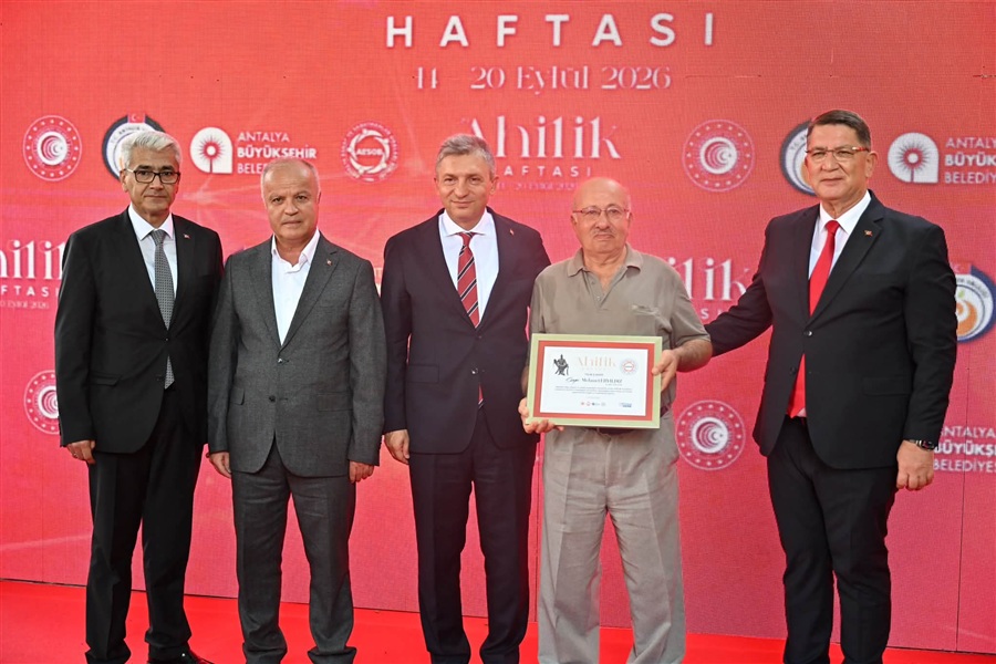 Antalya’da 39. Ahilik Haftası Kutlamaları