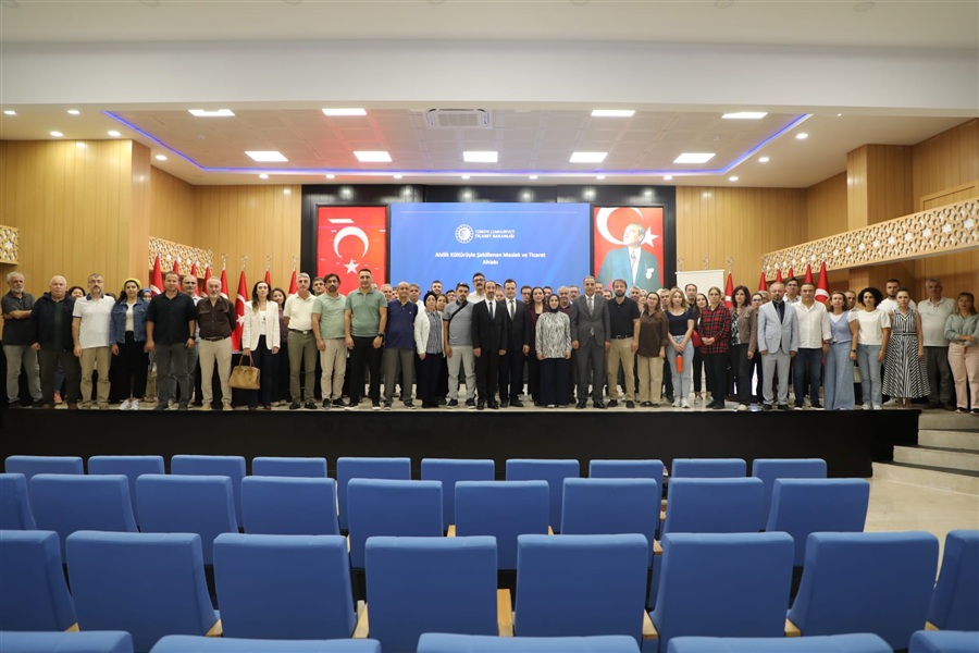 AHİLİK KÜLTÜRÜ UYGULAYICI EĞİTİMİ GERÇEKLEŞTİRİLDİ